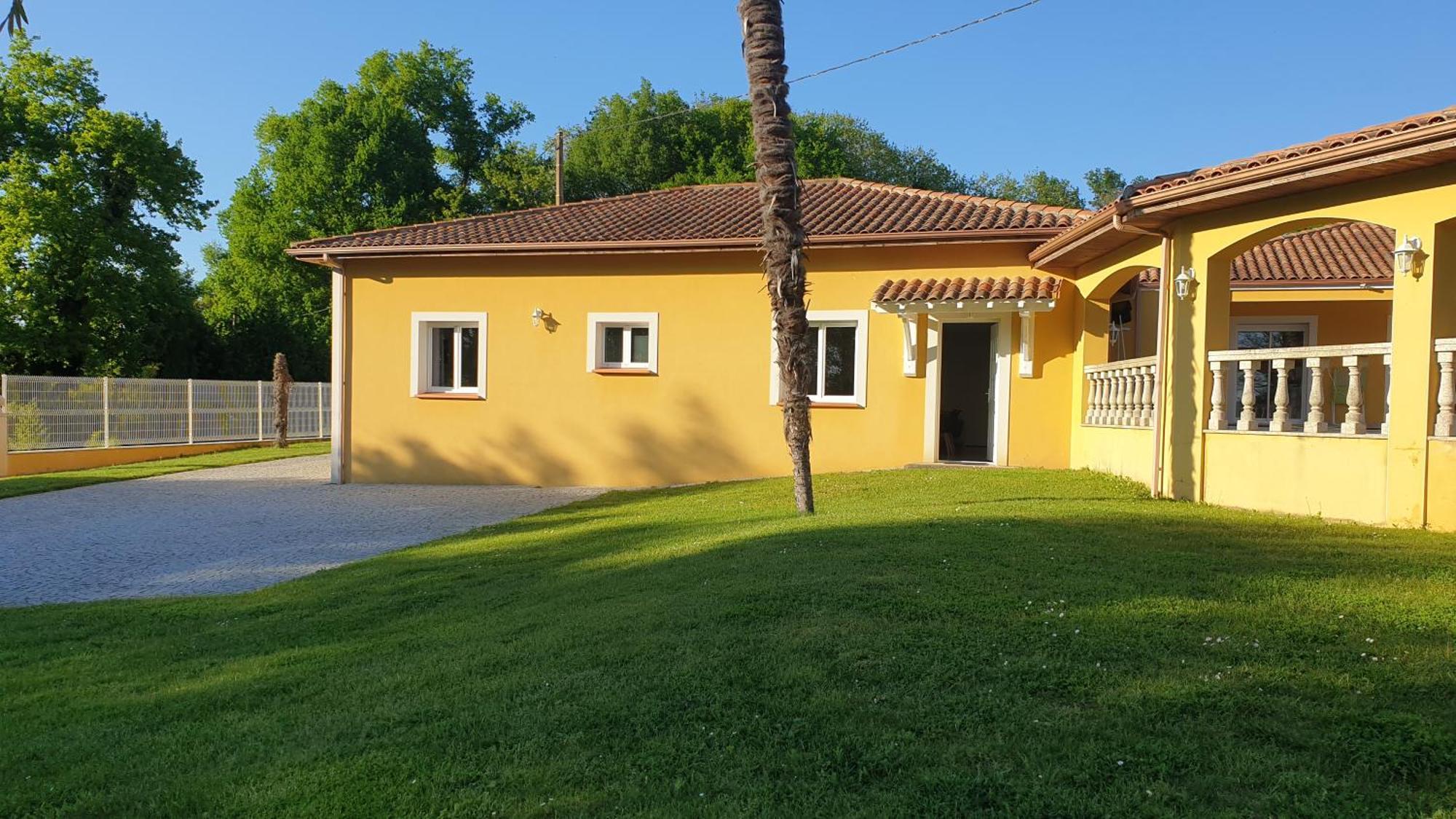 Hacienda Appartement Manciet Buitenkant foto